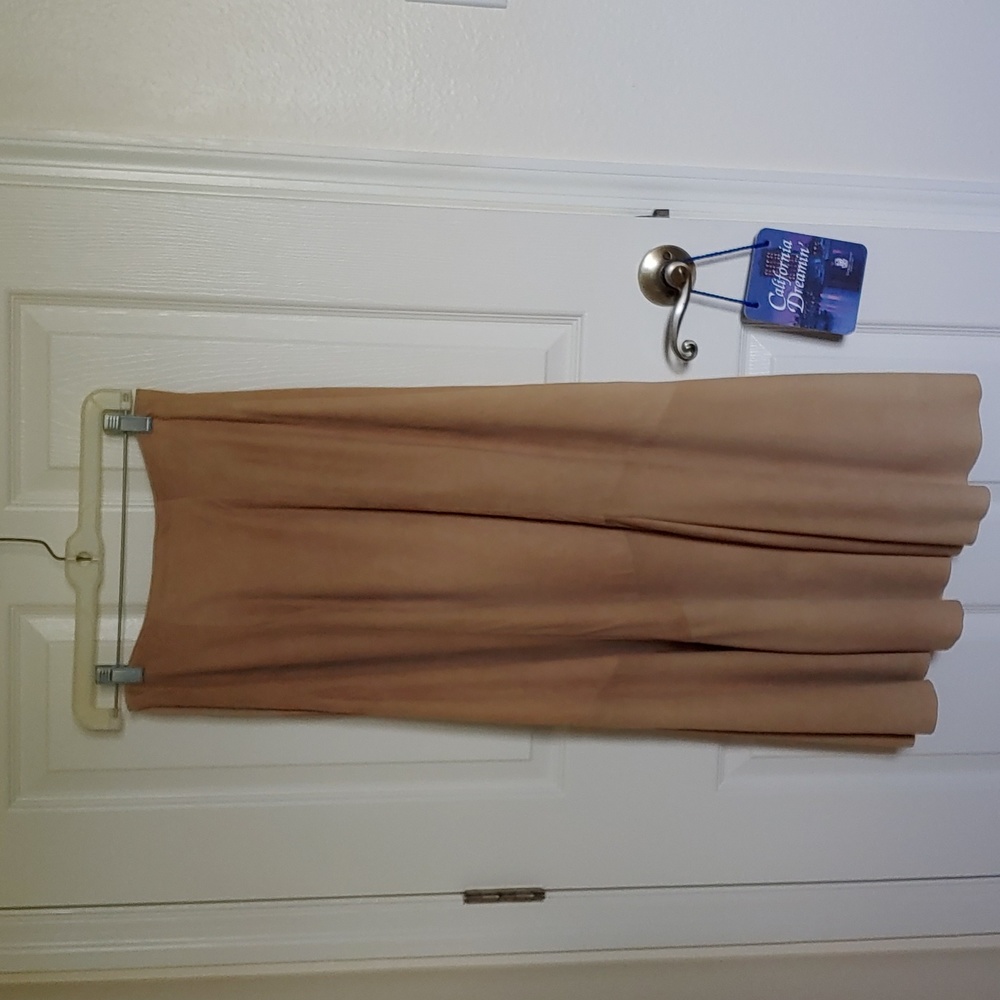 Vakko Tan Maxi Skirt